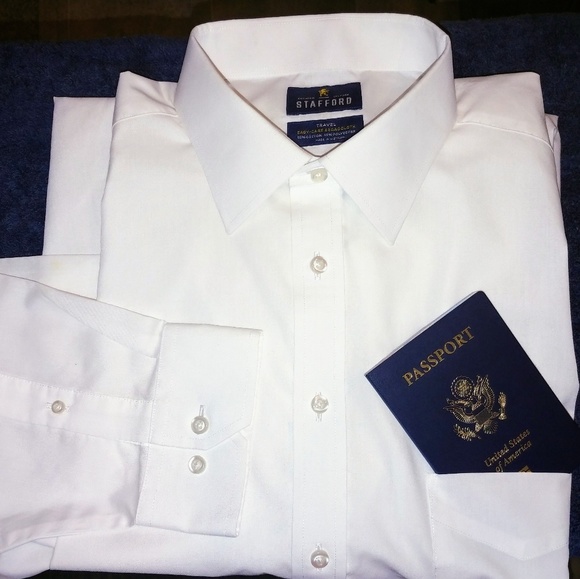 Stafford Other - Stafford Travel Dress Shirt 18 x 36 Stafford Other - Stafford Travel Dress Shirt 18 x 36